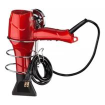 Suporte Porta Secador De Cabelo Para Banheiro Pia Fixação Ventosa Cromado Suporte Porta Secador De Cabelo Para Banheiro Pia Fixação Ventosa Cromado