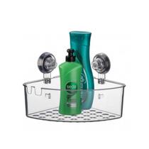 Suporte Porta Shampoo Cesto Multiuso De Canto Com Ventosa by Bsmix
