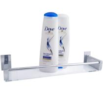 Suporte Porta Shampoo Condicionador Aço Inox Prateleira Box