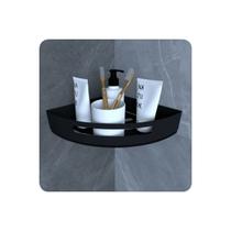 Suporte Porta Shampoo De Banheiro De Canto Inox Preto Suporte Porta Shampoo De Banheiro De Canto Inox Preto