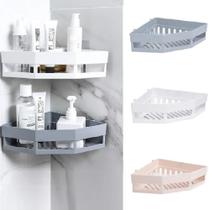 Suporte Porta Shampoo de Canto p/ Banheiro e Cozinha
