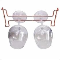 Suporte Porta Taças Reto 298x30x115mm Cobre Jomer 2755 Suporte Porta Taças Reto 298x30x115mm Cobre Jomer 2755