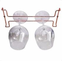 Suporte Porta Taças Reto 398x30x115mm Cobre Jomer 2756 Suporte Porta Taças Reto 398x30x115mm Cobre Jomer 2756