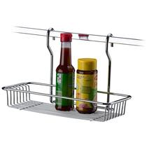 Suporte Porta Tempero Condimentos Prateleira Acessório Para Barra De Parede Cozinha - 2403 Future