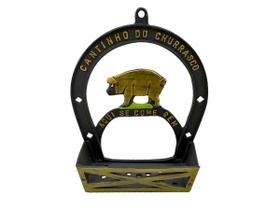 Suporte Porta Tempero e Condimentos Alumínio Fundido Porco Suporte Porta Tempero e Condimentos Alumínio Fundido Porco