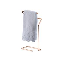 Suporte Porta Toalha De Bancada Lavabo Banheiro Rose Gold 1891RG Suporte Porta Toalha De Bancada Lavabo Banheiro Rose Gold 1891RG
