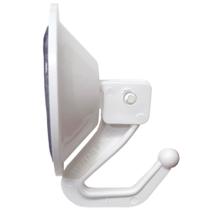 Suporte Porta Toalha De Rosto Banho Branco Com Ventosa