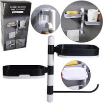 Suporte Porta Toalha E Saboneteira De Parede De Plastico - Bf Brasil