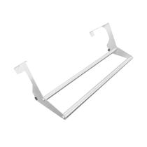 Suporte Porta Toalha Para Box Perfil 40cm Aço Inox Escovado Suporte Porta Toalha Para Box Perfil 40cm Aço Inox Escovado