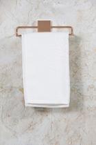 Suporte Porta Toalha Rosto Mão Adesivo 3M autocolante Toalheiro Banheiro Luxo