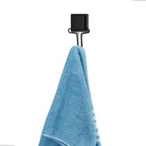 Suporte Porta Toalha Toalheiro de Rosto Banheiro Pano de Prato Cozinha Ventosa Sem Furo Preto Arthi Suporte Porta Toalha Toalheiro de Rosto Banheiro Pano de Prato Cozinha Ventosa Sem Furo Preto Arthi