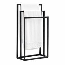 Suporte Porta Toalha Triplo de Chão para Banheiro Lavabo - ÉdeCasaMóveis Suporte Porta Toalha Triplo de Chão para Banheiro Lavabo - ÉdeCasaMóveis
