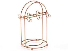 Suporte Porta Xícaras de Café Rose Gold Arthi Suporte Porta Xícaras de Café Rose Gold Arthi
