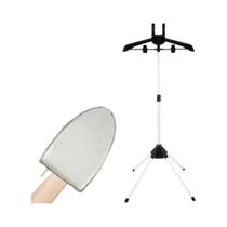 Suporte Portátil Ajustável Para Vaporizador De Roupa 84-160cm, Tábua De Passar Dobrável E Cabideiro Suporte Portátil Ajustável Para Vaporizador De Roupa 84-160cm, Tábua De Passar Dobrável E Cabideiro