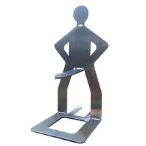 Suporte Portátil De Aço Inoxidável Para Hotdog, Engraçado Para Camping, Rack Para Mochila Para