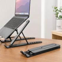 Suporte Portatil Para Notebook e Tablet de Mesa Ajustavel Oberon OR-SP35 Suporte Portatil Para Notebook e Tablet de Mesa Ajustavel Oberon OR-SP35