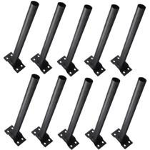 Suporte Poste Luminaria Solar Kit 10 Uni Aço Pintura Eletrostatica Iluminaçao Casa Rua Segurança Publica Avenida Praça Quintal Varanda Jardim Suporte Poste Luminaria Solar Kit 10 Uni Aço Pintura Eletrostatica Iluminaçao Casa Rua Segurança Publica Avenida Praça Quintal Varanda Jardim