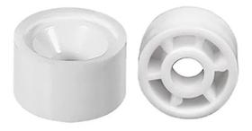 Suporte Prateleira 10x15 Tubinho Branco 50 Unidades+paraf