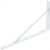 Suporte Prateleira Mao Francesa Podium 25Cm Branco - Kit C/12 Pecas Suporte Prateleira Mao Francesa Podium 25Cm Branco - Kit C/12 Pecas