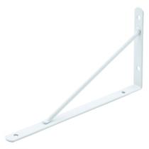 Suporte Prateleira Mao Francesa Podium Forte 50Cm Branco - Kit C/12 Pecas Suporte Prateleira Mao Francesa Podium Forte 50Cm Branco - Kit C/12 Pecas