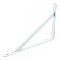 Suporte Prateleira Mao Francesa Thompson Forte 50Cm Branco ./ Kit Com 12 Peças