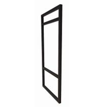 Suporte Prateleira Nicho Duplo Estilo Industrial Suspensa Parede Teto Avulso 60x28cm Suporte Prateleira Nicho Duplo Estilo Industrial Suspensa Parede Teto Avulso 60x28cm