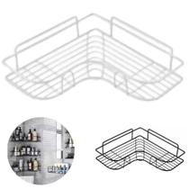 Suporte Prateleira Para Xampu Adesivo Canto Parede Banheiro
