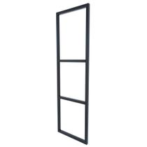 Suporte Prateleira Tripla Estilo Industrial Parede Teto