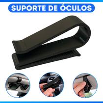 Suporte Premium para Óculos de Sol Carro:Clip Cartão, Porta-Bilhete Seguro e Estojo