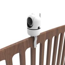 Suporte Presilha Branco de Fixar Câmera para Berço Compatível com OiVida Oi-2004 e YCC365PLUS - ARTBOX3D