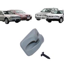 Suporte Presilha Quebra Sol Gol Saveiro G2 G3 G4 Parati Cinza Claro Com Parafuso