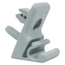 Suporte Presilha QuebraSol Compatível Fiat Palio Strada Fiorino Novo Uno Mobi Ram 700 Cinza Claro