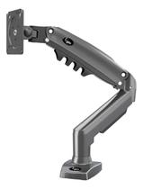 Suporte PRETO Articulado com Pistão a Gás 17" a 35" ELG - F80N