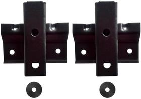 Suporte Preto Fixo 2Pts TV Lcd/Plasma Ate 10/85 Brasforma