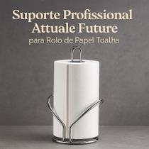Suporte Profissional Attuale Future para Rolo de Papel Toalha Design Superior para Cozinha Moderna Suporte Profissional Attuale Future para Rolo de Papel Toalha Design Superior para Cozinha Moderna