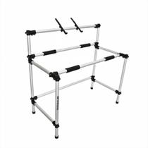 Suporte Profissional Djs Titanium Racks RM120 Ideal Para Mixer de Alta Performance e Para Notebook Suporte Profissional Djs Titanium Racks RM120 Ideal Para Mixer de Alta Performance e Para Notebook