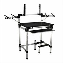 Suporte Profissional Titanium Racks RS80Full Para Mesa de Som, Mixer, Notebook e Periféricos