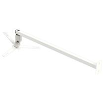 Suporte Projetor Datashow Parede Braço 60 Cm Branco