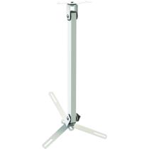 Suporte projetor datashow teto braço 30 cm branco