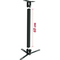 Suporte projetor datashow teto braço 60 cm