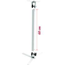 Suporte projetor datashow teto braço 60 cm