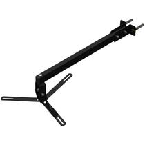 Suporte projetor mini led parede braço 50 cm preto Suporte projetor mini led parede braço 50 cm preto