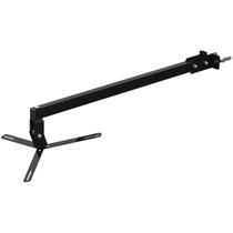 Suporte projetor mini led parede braço 70 cm preto Suporte projetor mini led parede braço 70 cm preto