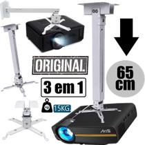 Suporte Projetor Universal Apoio Regulável Teto Parede Suporte Projetor Universal Apoio Regulável Teto Parede