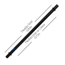 Suporte Prolongador Para Caixa Acústica 84cm - PROL Tubo de Ligação Suporte Prolongador Para Caixa Acústica 84cm - PROL Tubo de Ligação