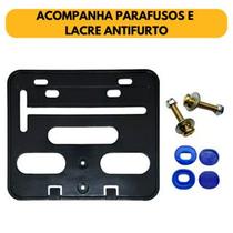 Suporte Protetor De Placa Moto Mercosul Plástico