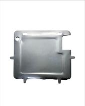 Suporte Protetor Placa Moto Aço Universal 20x17 Placa Grande