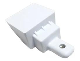 Suporte Puxador Geladeira Electrolux Df42 Df51 Df52 Branco