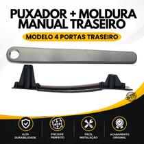 Suporte Puxador Interno modelo 4 portas e Acabamento Moldura Manual Novo Uno Vivace Fiat TRASEIRO DIREITO Suporte Puxador Interno modelo 4 portas e Acabamento Moldura Manual Novo Uno Vivace Fiat TRASEIRO DIREITO