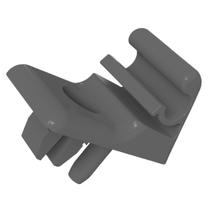 Suporte quebra sol cinza claro